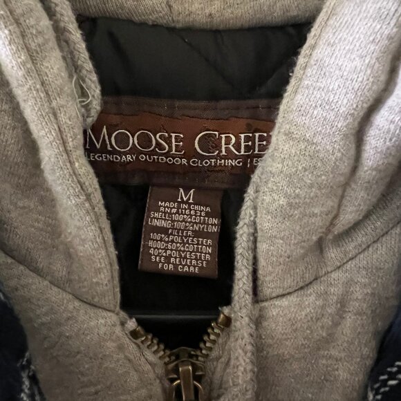 Vintage Quilted Sweatshirt Flannel Jacket - Picture 7 of 8